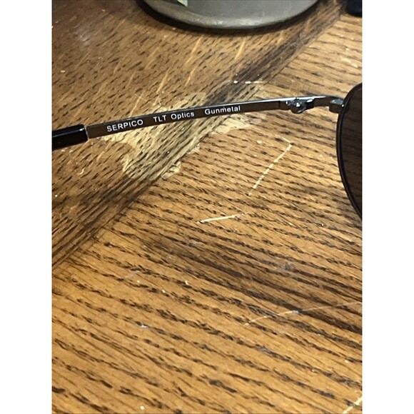 Smith Optics SERPICO Gunmetal Aviator Sunglasses With Original Lenses - Picture 4 of 5